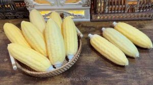ASMR: хруст глазированной кукурузы 🌽✨