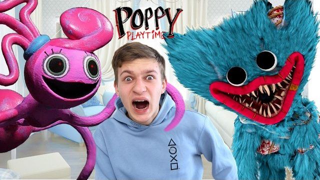 Хагги Вагги ПРОТИВ Мамочка Длинные Ноги ВСЕ СЕРИИ ПОДРЯД 1 и 2 части Poppy Playtime