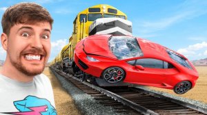 Останови Этот Поезд Выиграй Lamborghini MRBEAST МИСТЕРБИСТ НА РУССКОМ мистер бист