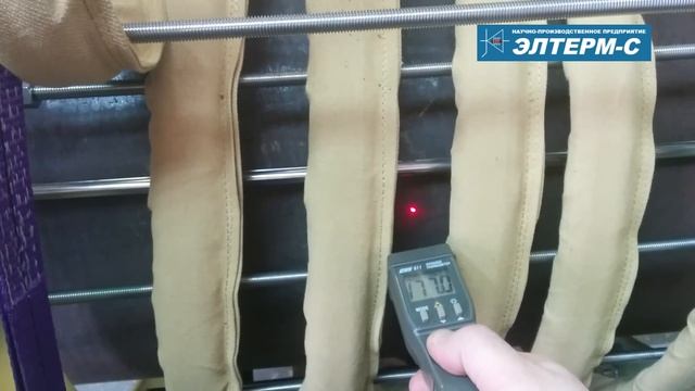 Работа грейферного индуктора с контактной колодкой