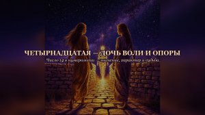 Число 14 — Четырнадцать — Дочь Воли и Опоры | Сказки о цифрах