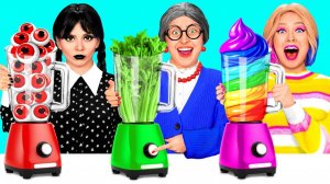 Кулинарный Челлендж# Уэнсдей Против Бабушки # Вкусные Рецепты от DoDo Challenge