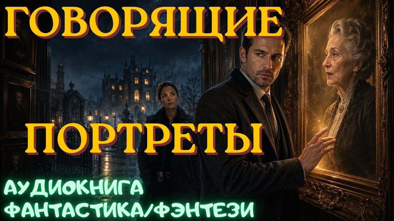 АУДИОКНИГА ФАНТАСТИКА/ФЭНТЕЗИ: ГОВОРЯЩИЕ ПОРТРЕТЫ СЛУШАТЬ