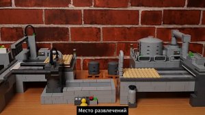 Фабрика Lego КитКат - Приготовление пищи в покадровой анимации
