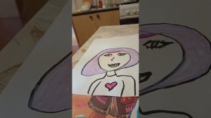 рисую девушку чеееееееек 🤣