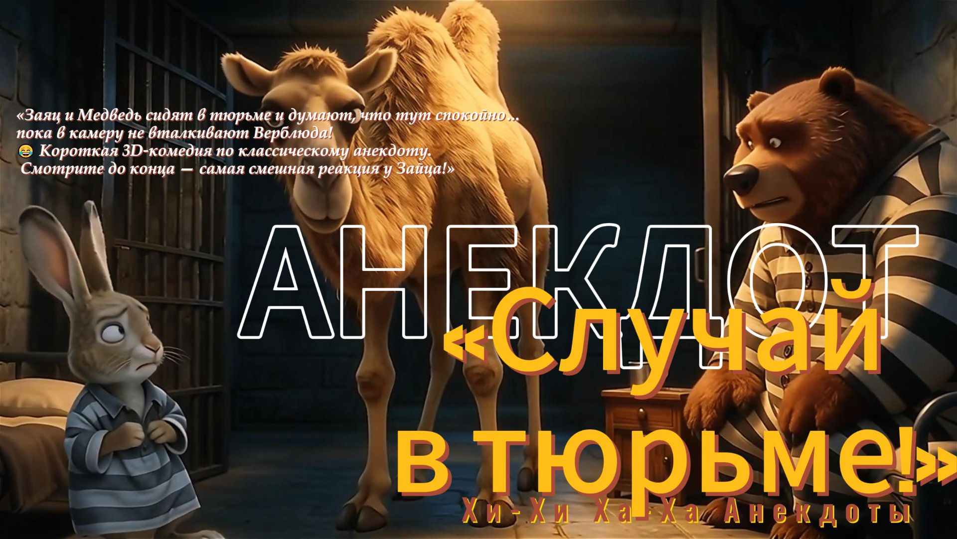 «Случай в тюрьме!» Анекдот.