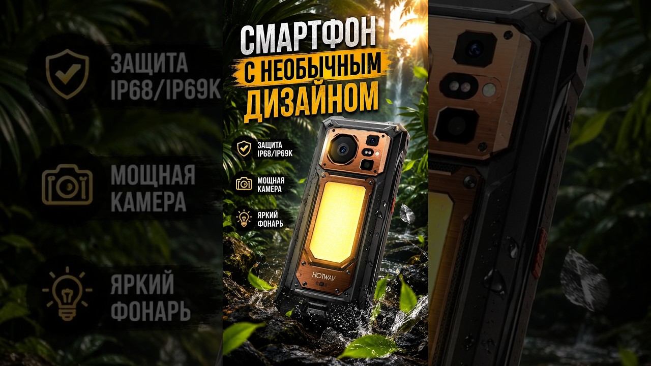 Смартфон по Цене Дыни - Hotwav W11 Pro
