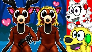 😱 МЫ РАЗБЛОКИРОВАЛИ СЕКРЕТНУЮ СЕМЬЮ ОЛЕНЯ-МОНСТРА?! РОБЛОКС! ROBLOX!
