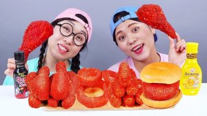 Читос Куриный хот-дог Мукбанг