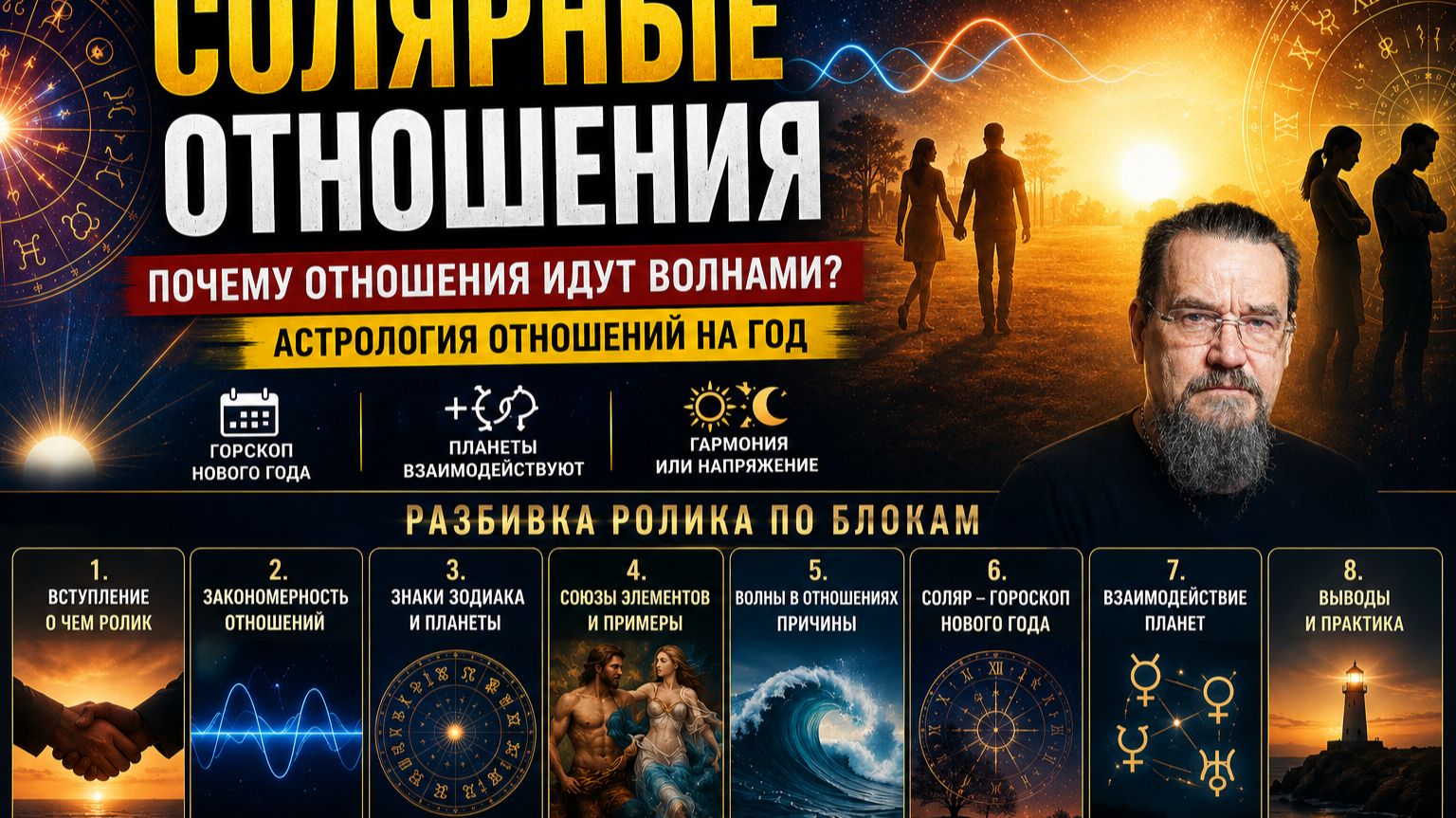Соляр-отношения: Почему дружба и любовь идут волнами?