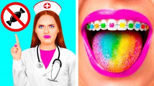 Как Пронести Еду в Больницу # Фантастические Лайфхаки с Едой от Fun Challenge