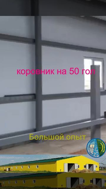 Коровник на 50 голов