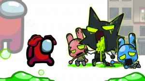 Амонг Ас — Мини Крюмейт убивает персонажей больницы для животных в Роблоксе, но это спидран 😱🏃