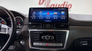 Новая автомагнитола в Mercedes ML166 от Д Аудио