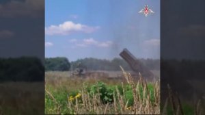 Боевая работа расчета «Ураган»