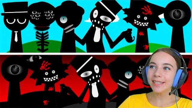 SPRUNKI ВСЕ ЧЕРНОЕ! (Sprunki Black)