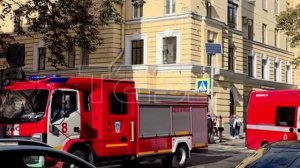 Пожар в ДК «Выборгский» в Санкт-Петербурге