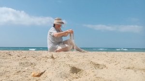 4й и 5й день пребывания на море. Купались на закате и играли с волнами.