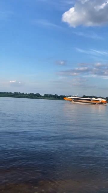 Валдай⛴️идет красиво🌊