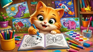Рисовалка , развивающие игры для детей.