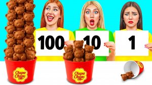 100 Слоев Еды Челлендж # Кухонные Лайфхаки и Хитрости от Funny DO Challenge