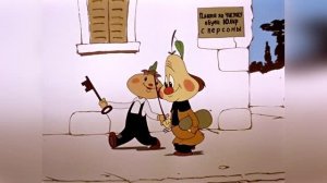 Приключения Чиполлино - Глава 3, в которой рассказывается о профессоре Груше, о Луке Порее и о Тысяч