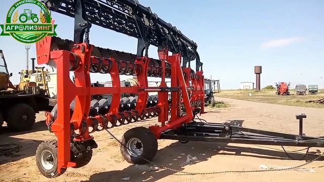 Запустили Лущильник Дисковый Скоростной 