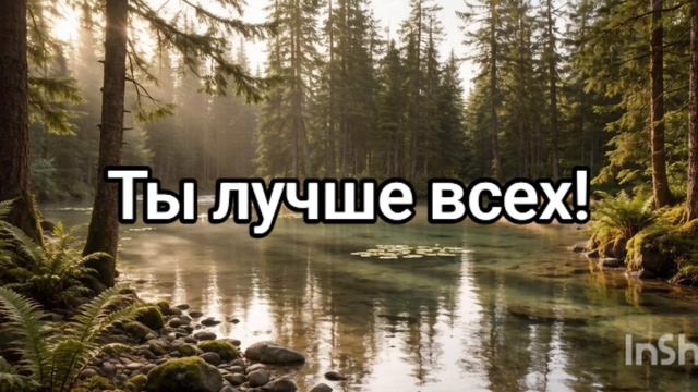 Ты лучше всех!