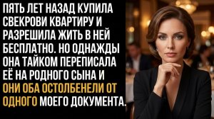 Истории из жизни|Купила свекрови квартиру|Аудио рассказы|Аудиокниги слушать онлайн|Жизненные истории