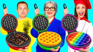 Кулинарный Челлендж# Я против Бабушки #Безумные Кулинарные Идеи