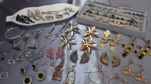Красотища! Кто любит бижутерию скорее заходите! Обзор бижутерии с Алиэкспресс! Моя прелесть!😍😍😍