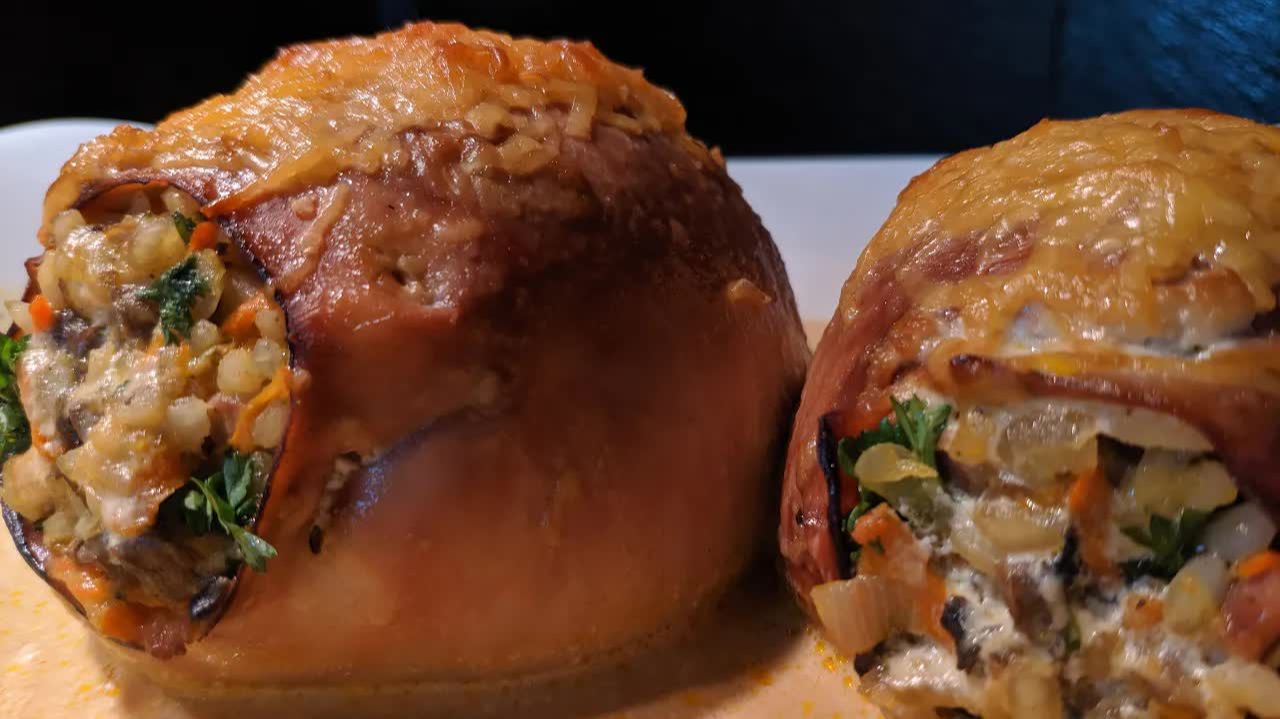 ФАРШИРОВАННЫЕ КАЛЬМАРЫ! Это легкий и простой рецепт кальмара, а вкус - просто объедение!