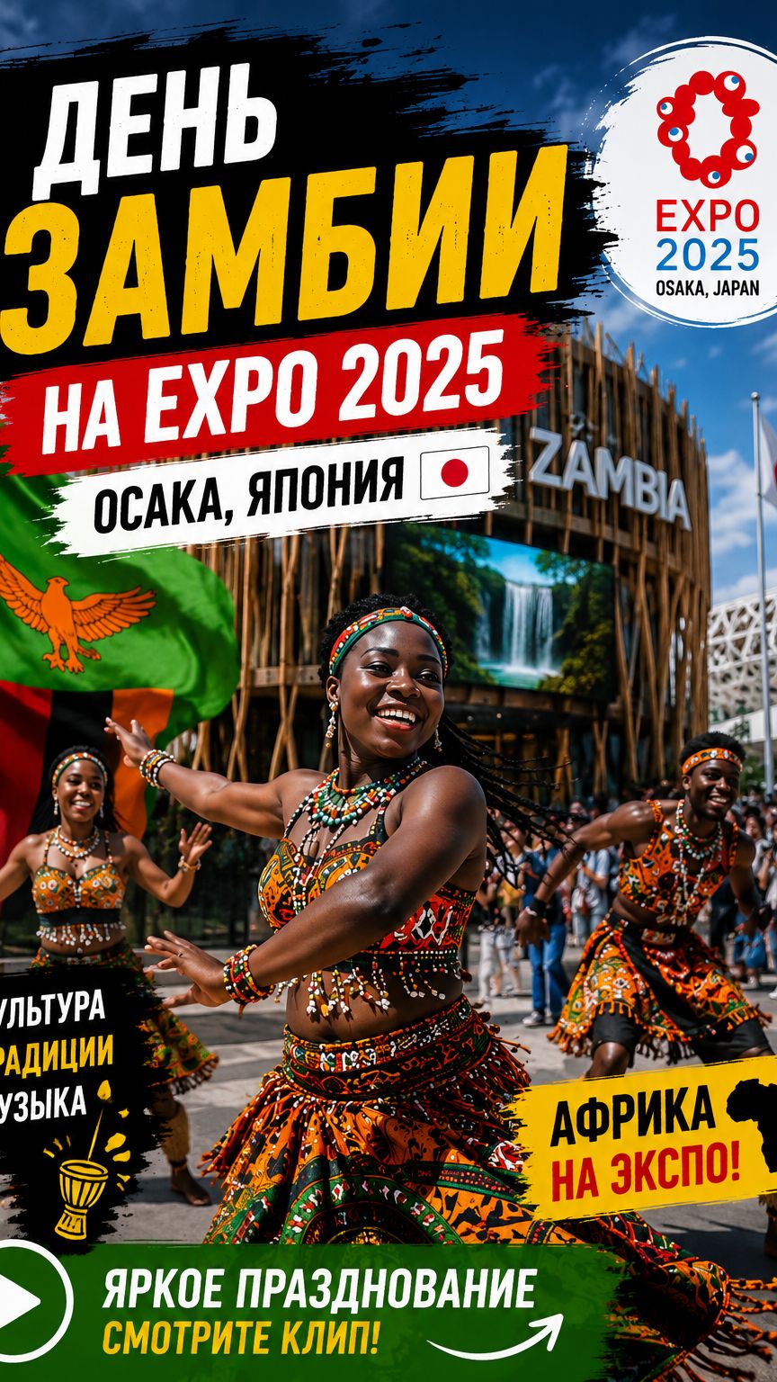 День Замбии на EXPO 2025 в Осаке!