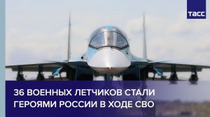 36 военных летчиков стали Героями России в ходе СВО