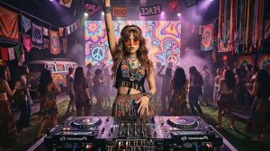 Dark Retro House 2026   60s Hippie Rave   Hypnotic DJ Mix