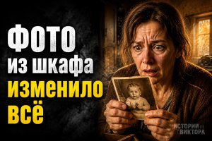 Фотография из шкафа разрушила тайну нашей семьи
