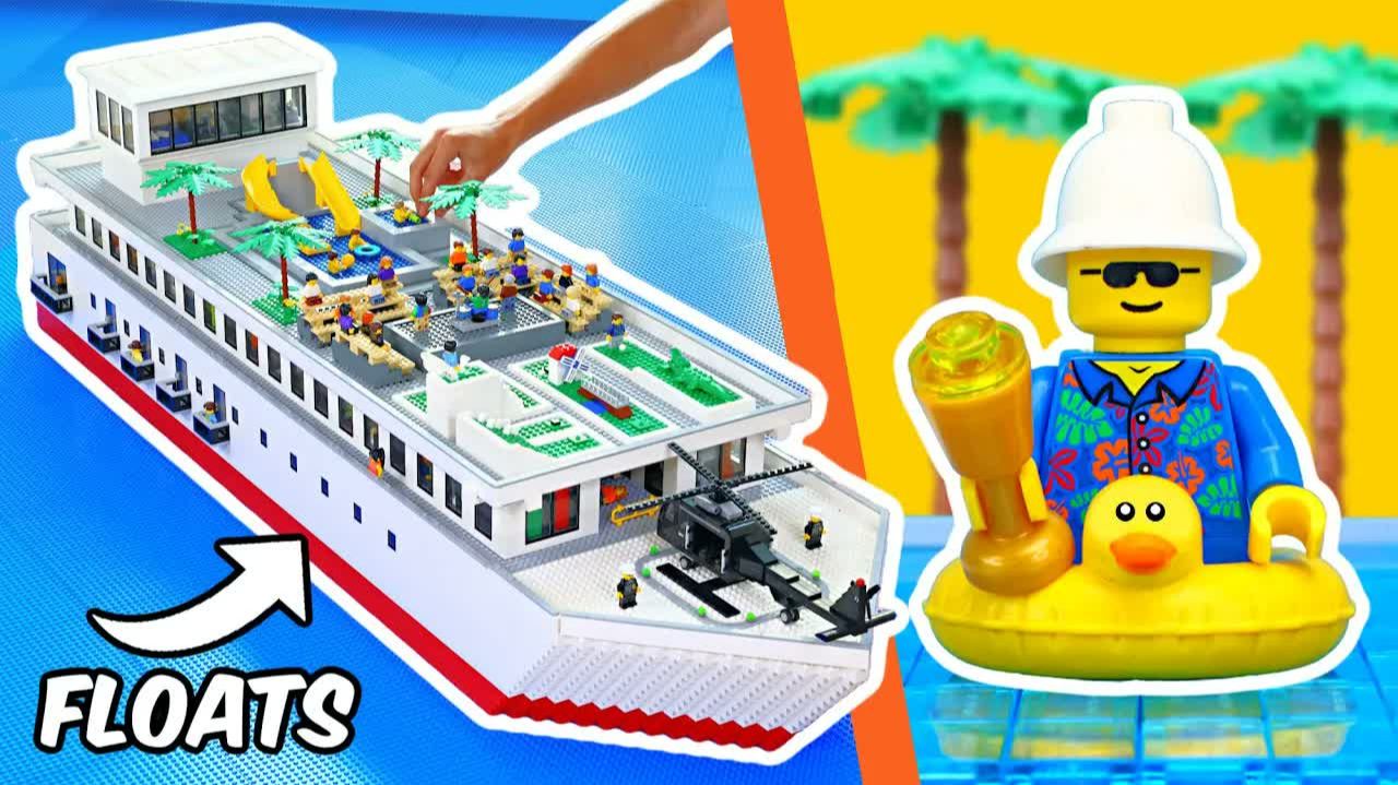 Я собрал КРУИЗНЫЙ ЛАЙНЕР из LEGO...