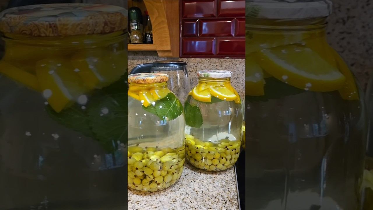 Боже, как это вкусно! Мохито с апельсинами на зиму! #заготовки#мохитоназиму# #рецепт #компот
