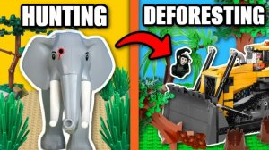 СПАСЕНИЕ животных от БЕДСТВИЙ в LEGO