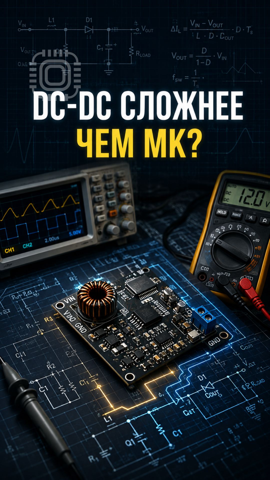 Всегда ли плата с МК сложнее, чем DC-DC?
