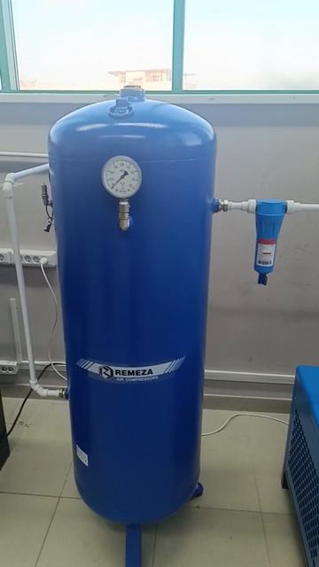 Пусконаладка компрессора Hansmann RSA 5,5-8 для предприятия ООО 