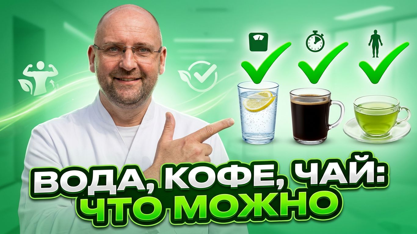 Вода, кофе, чай, минералка при голодании: полный разбор без мифов