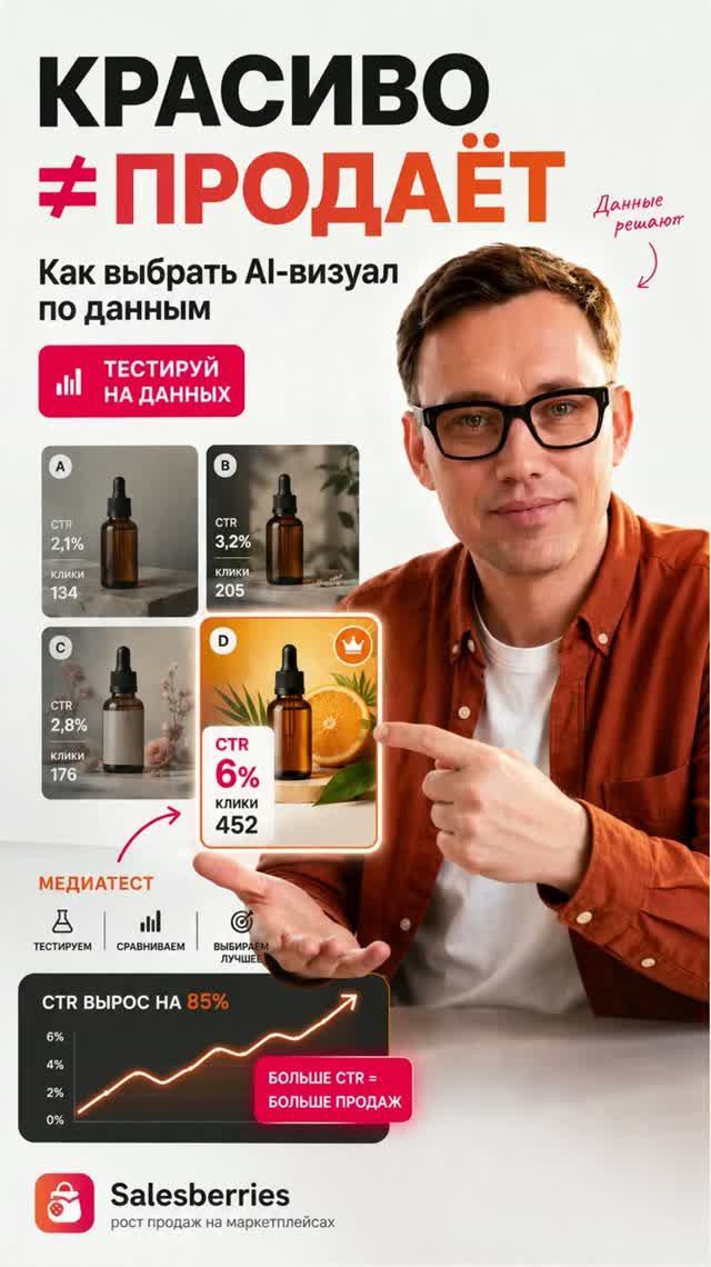 Красиво не значит Как выбрать AI-визуал по данным