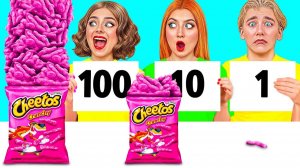 100 Слоев Еды Челлендж # Безумная Кулинарная Битва от Funny DO Challenge