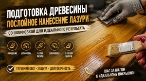 Как нанести лазурь без разводов и шероховатостей Полная технология