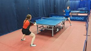 Финал II финала!! I vs II Давыдов В. (400) - Макеева З. (500) 27.07 настольный теннис ТТМаршал