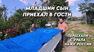 1195 Приехал младший сын/Приготовила огурцы в горчичной заливке/Жизнь на юге