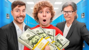 Мистер Бист. Готов ли ты бросить школу ради $100,000. MrBeast на русском