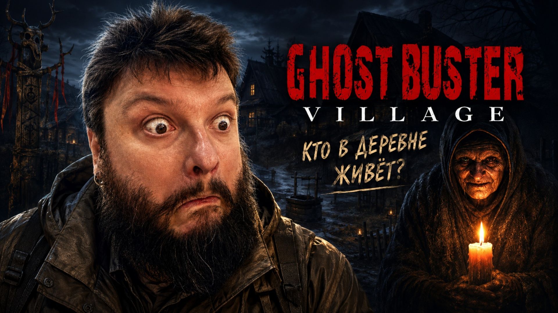 Ghost Buster:Village | Полное Прохождение [RU] | Кто В Деревне Живёт?