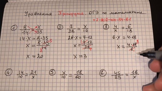 УРАВНЕНИЯ. Пропорции. Алгебра 9 класс. Готовимся к ОГЭ 2027 по математике #огэ #алгебра #9класс